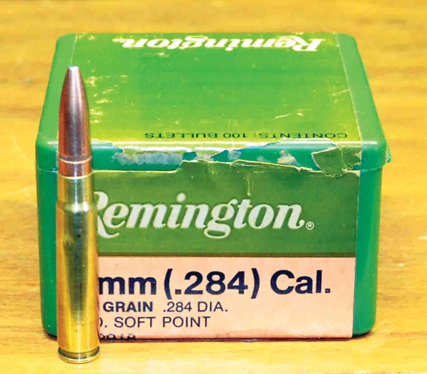 The Remington 150-grain Core-Lokt pointed bullet was used in competition for three reasons; it could be seated in the 7mm TCU case without intruding on its powder cavity, it was accurate enough and the price was right when purchased in bulk quantities.